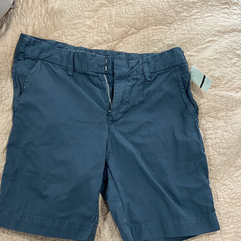 MAY FLASH SALE: gone end of May—
: Classic Navy Men's Flat Front Shorts